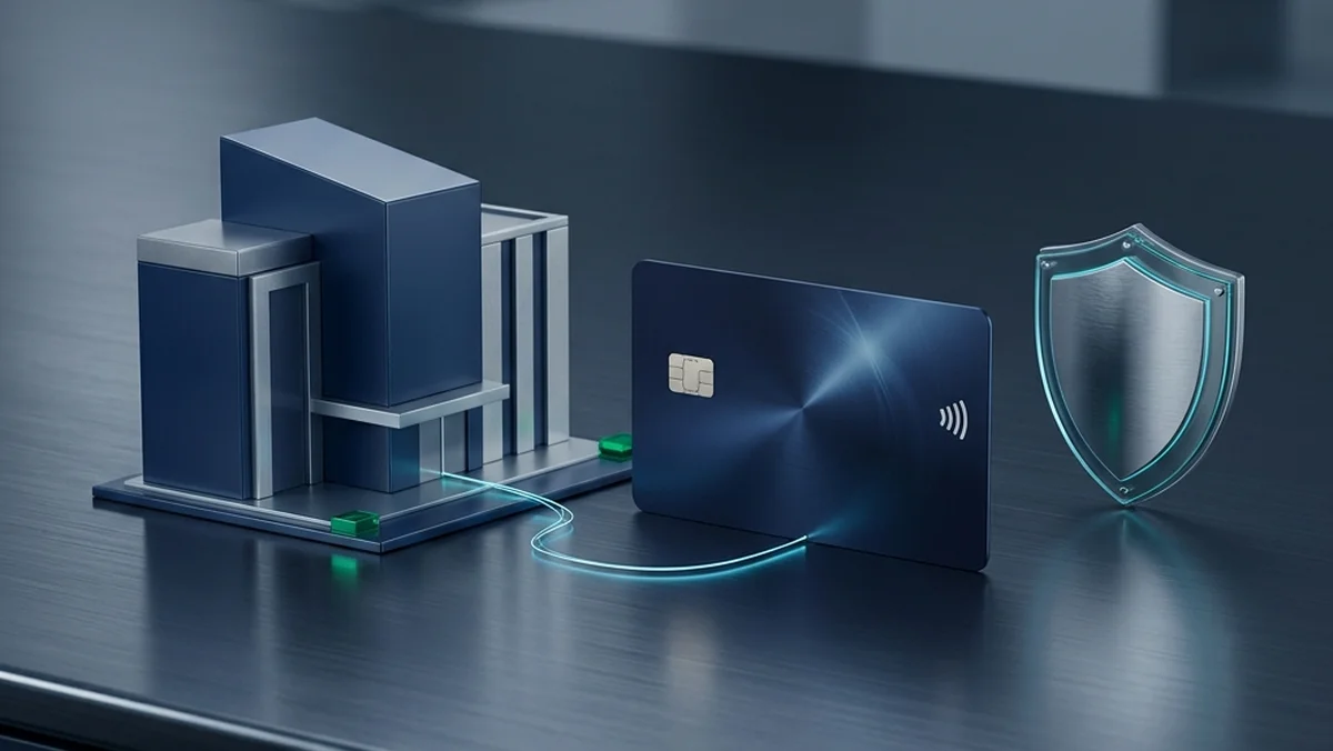 Visual editorial del hub Banca