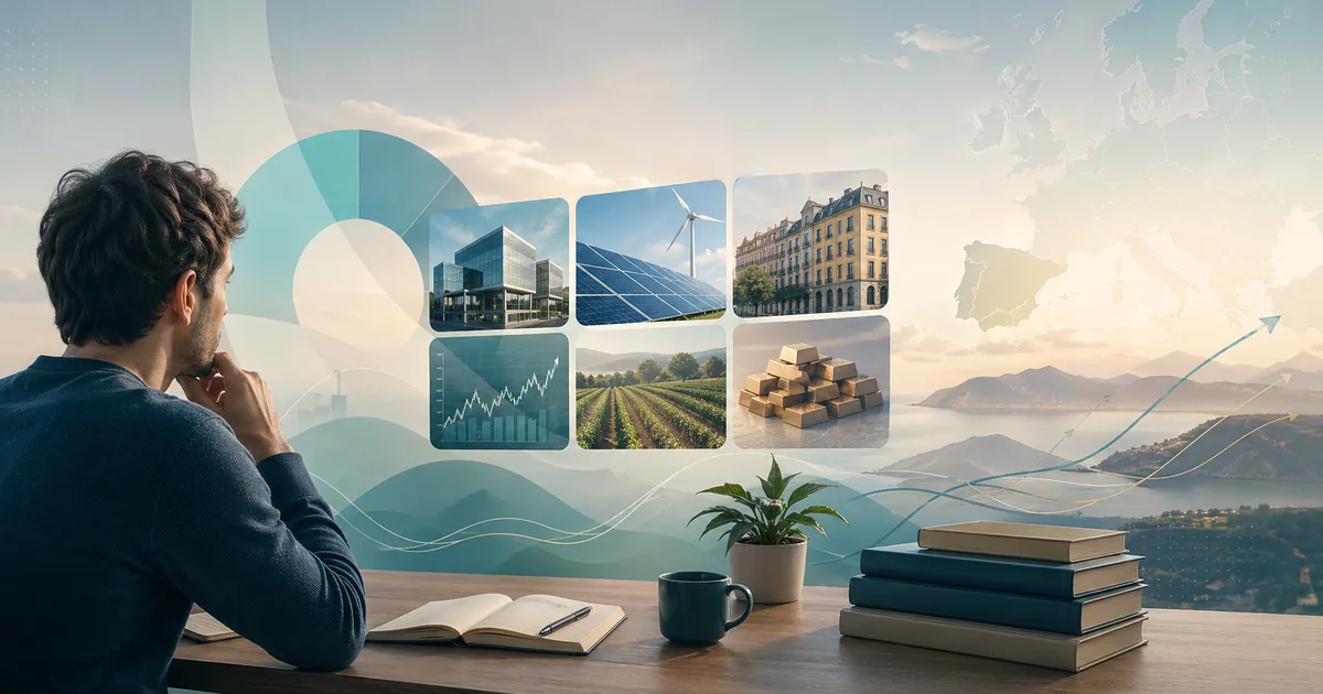 Mapa visual de conceptos basicos de inversion